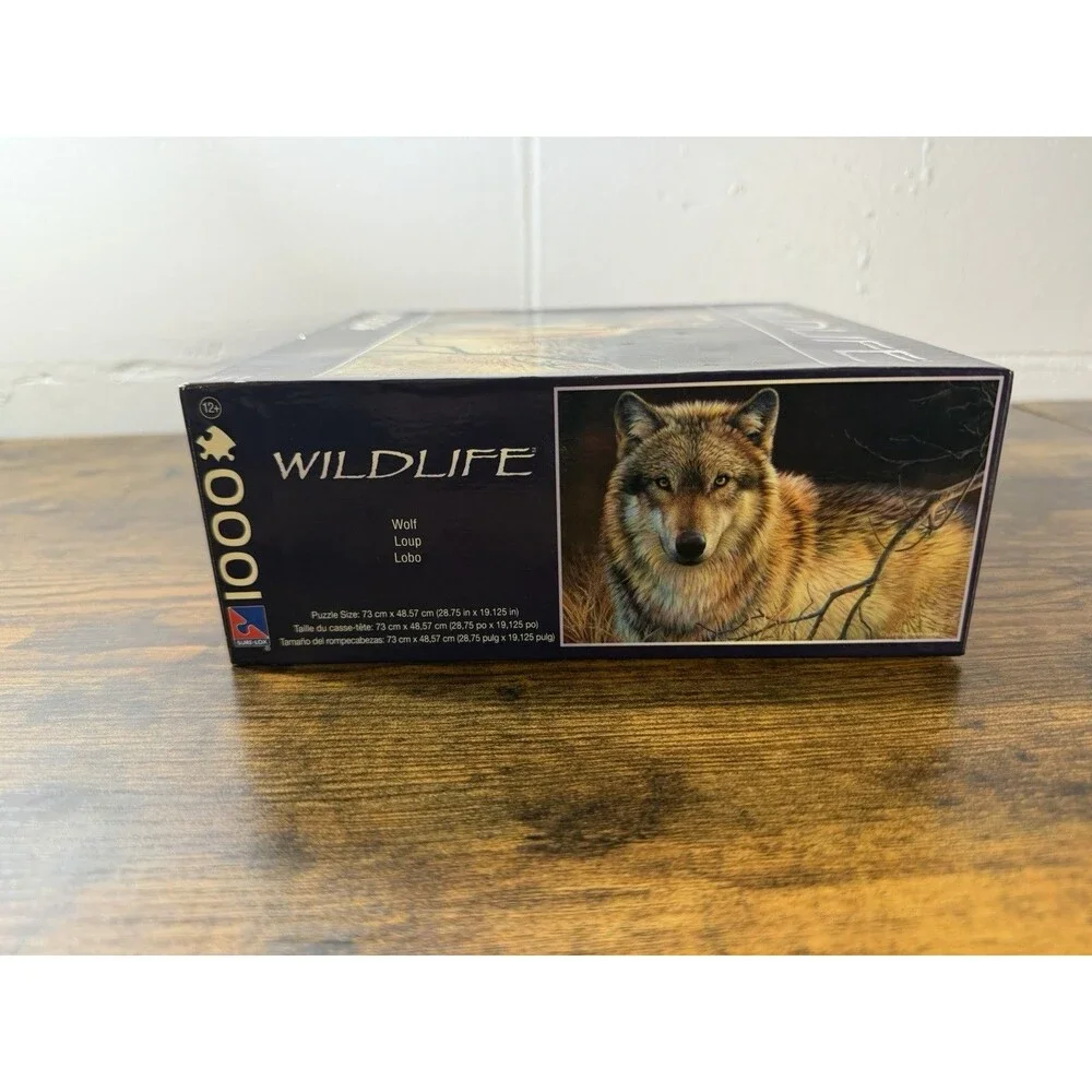 Wildlife Wolf 1000 Piece Jigsaw Puzzle NEW SEALED - USA